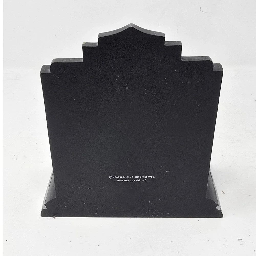 Vtg Harley Davidson perpetual desk calendar Hallmark 2003 Bar Shield Logo